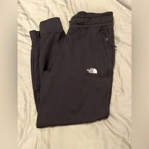 North face womens black sweatpants size medium joggers